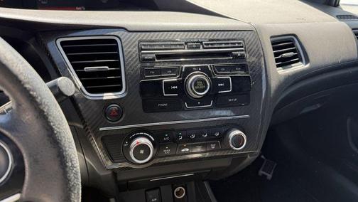 Black 2013 Honda Civic Si