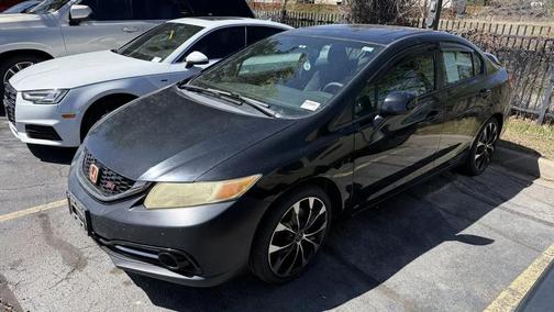 Black 2013 Honda Civic Si