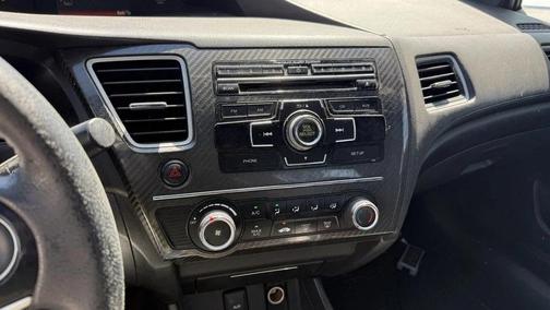 Black 2013 Honda Civic Si