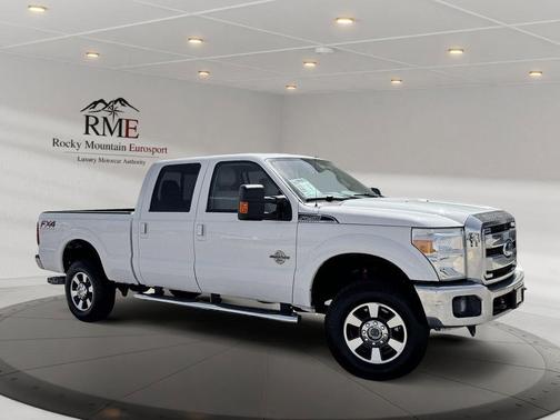 White 2016 Ford F-250 Lariat