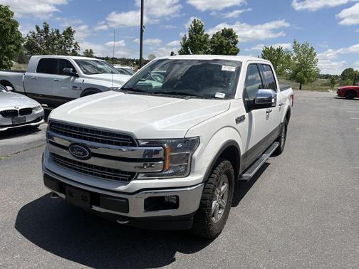 White 2019 Ford F-150 Lariat