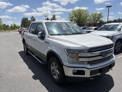 White 2019 Ford F-150 Lariat
