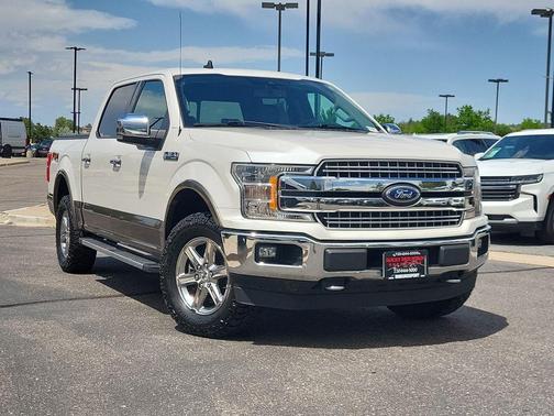 White 2019 Ford F-150 Lariat