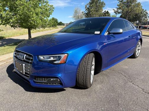 Blue 2015 Audi S5 3.0T Prestige