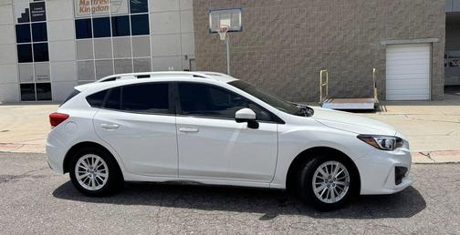 White 2018 Subaru Impreza 2.0i Premium