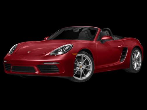 Red 2018 Porsche 718 Boxster Base