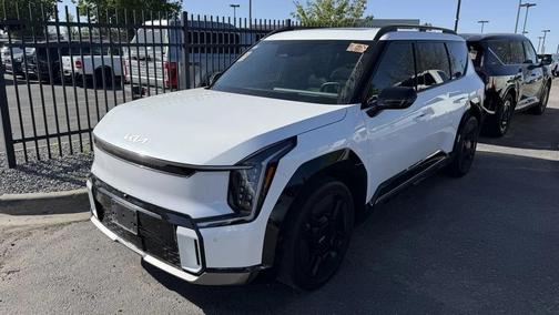 White 2024 Kia EV9 GT-Line