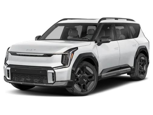 White 2024 Kia EV9 GT-Line