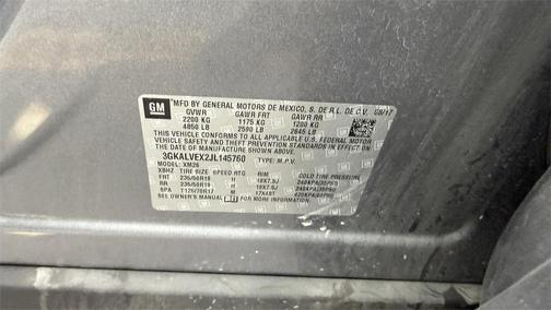 2018 GMC Terrain SLT