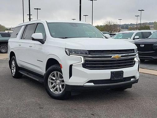 White 2023 Chevrolet Suburban LT