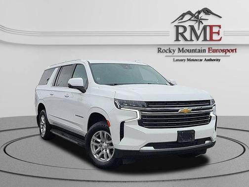 White 2023 Chevrolet Suburban LT