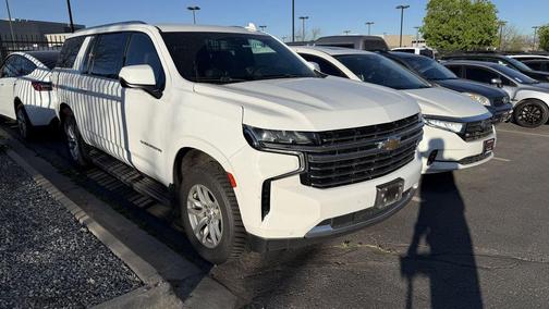 White 2023 Chevrolet Suburban LT