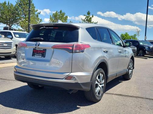Silver 2018 Toyota RAV4 LE