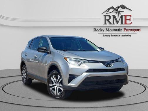 Silver 2018 Toyota RAV4 LE