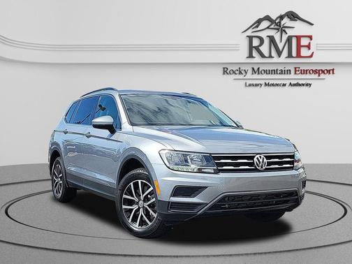 Silver 2021 Volkswagen Tiguan 2.0T SE 4MOTION