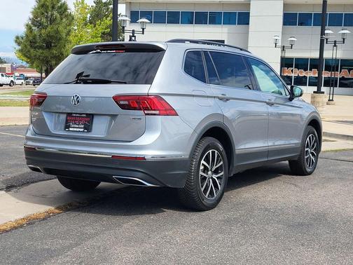 Silver 2021 Volkswagen Tiguan 2.0T SE 4MOTION