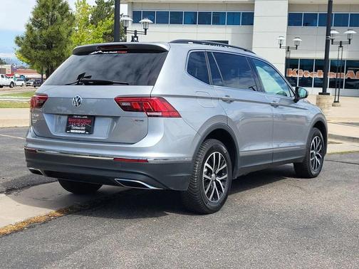 Silver 2021 Volkswagen Tiguan 2.0T SE 4MOTION