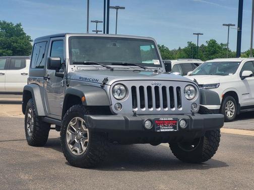 Silver 2015 Jeep Wrangler Rubicon