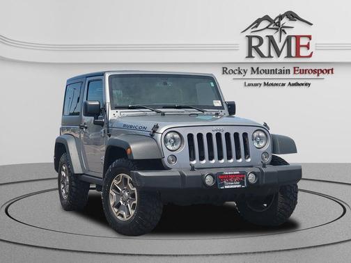 Silver 2015 Jeep Wrangler Rubicon
