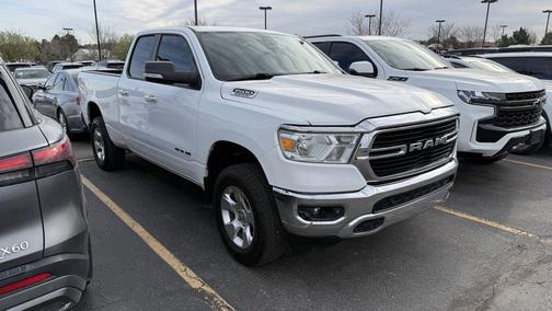 White 2019 RAM 1500 Big Horn
