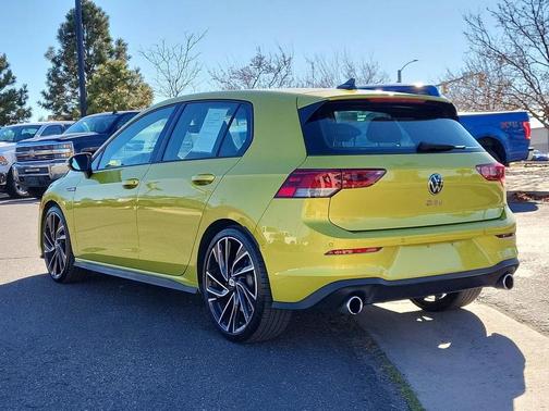 Yellow 2022 Volkswagen Golf GTI 2.0T S DSG