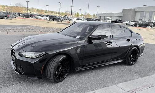 Black 2023 BMW M3 Competition xDrive Sedan