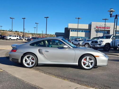 Gray 2002 Porsche 911 Carrera Turbo