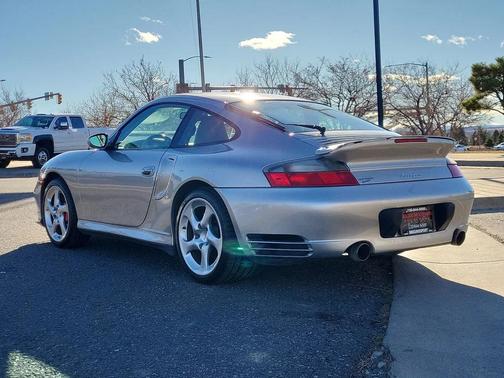 Gray 2002 Porsche 911 Carrera Turbo
