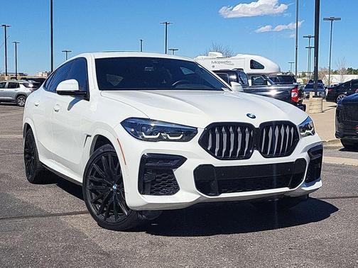 White 2023 BMW X6 xDrive40i