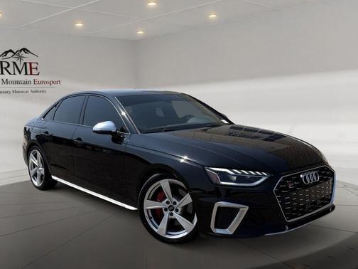 Black 2021 Audi S4 3.0T Premium