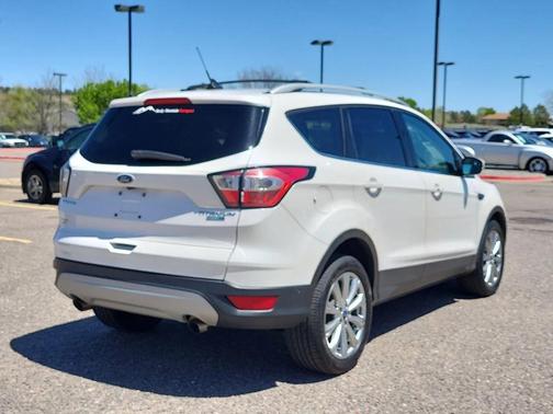 White 2018 Ford Escape Titanium