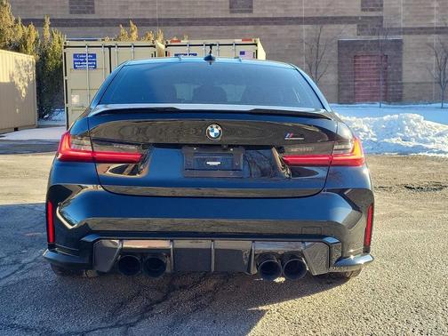 Black 2022 BMW M3 Competition xDrive Sedan