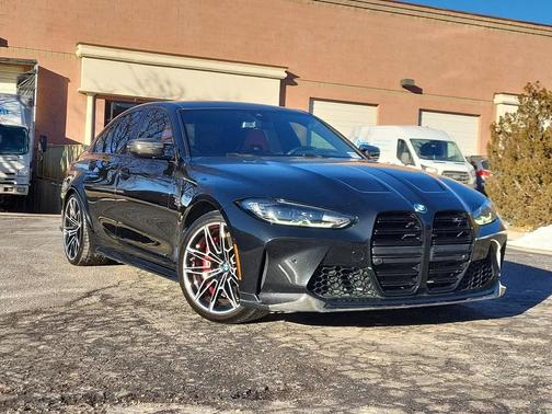 Black 2022 BMW M3 Competition xDrive Sedan