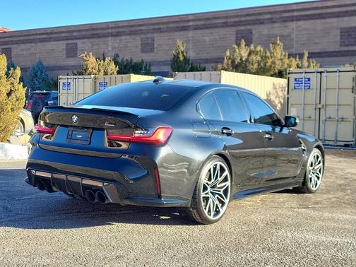 Black 2022 BMW M3 Competition xDrive Sedan