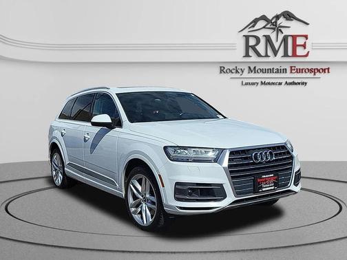 White 2018 Audi Q7 3.0T Prestige