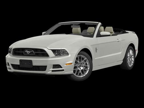 White 2014 Ford Mustang V6 Premium