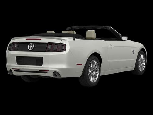 White 2014 Ford Mustang V6 Premium