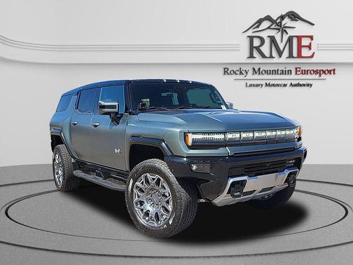 Green 2024 GMC HUMMER EV SUV 3X