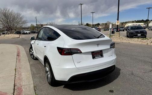 White 2021 Tesla Model Y Long Range Dual Motor All-Wheel Drive