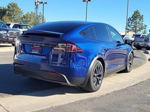 Blue 2024 Tesla Model X Long Range
