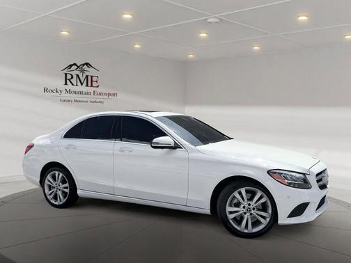 White 2021 Mercedes-Benz C-Class C 300 4MATIC