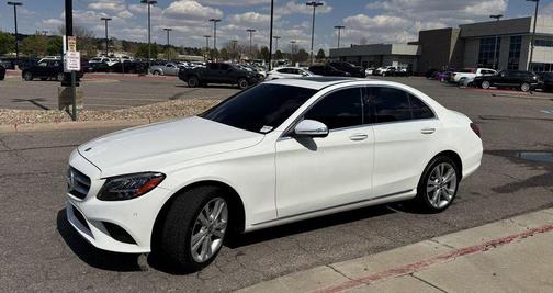 White 2021 Mercedes-Benz C-Class C 300 4MATIC