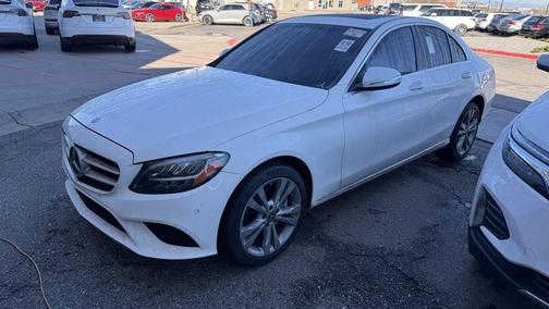 White 2021 Mercedes-Benz C-Class C 300 4MATIC