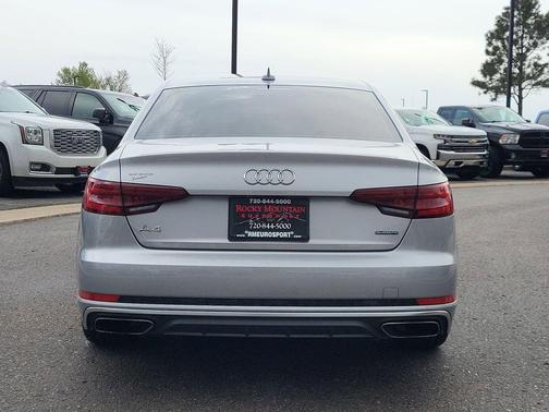 Silver 2019 Audi A4 2.0T Premium