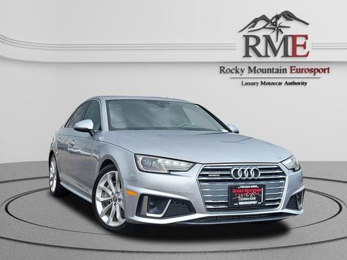 Silver 2019 Audi A4 2.0T Premium