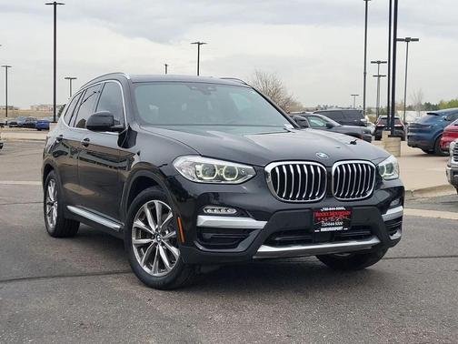 Black 2019 BMW X3 xDrive30i