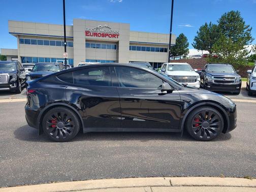 Black 2023 Tesla Model Y Performance Dual Motor All-Wheel Drive