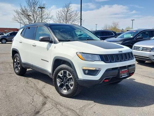 White 2017 Jeep New Compass Trailhawk