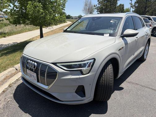 Tan 2019 Audi e-tron Premium Plus