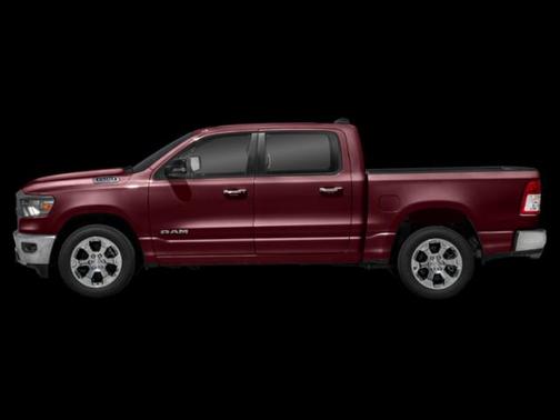 Red 2019 RAM 1500 Big Horn